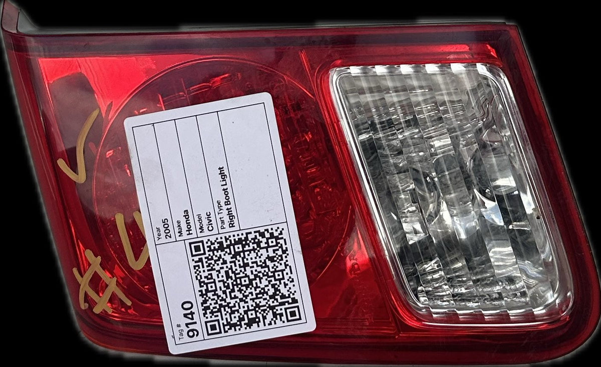 2005 Honda Civic Right Boot Light