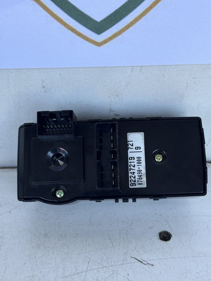 2002 Holden Statesman WH Sedan Master Power Window Switch