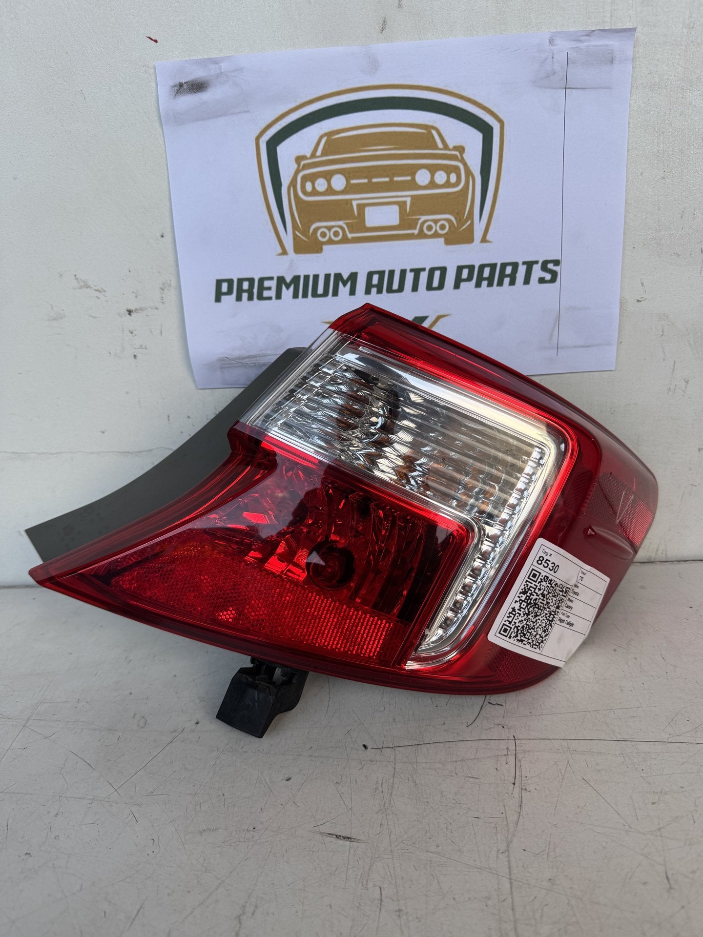 2012 Toyota Camry XV50 Sedan Right Taillight