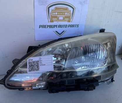 2014 Nissan Pulsar B17 Sedan Left Headlight