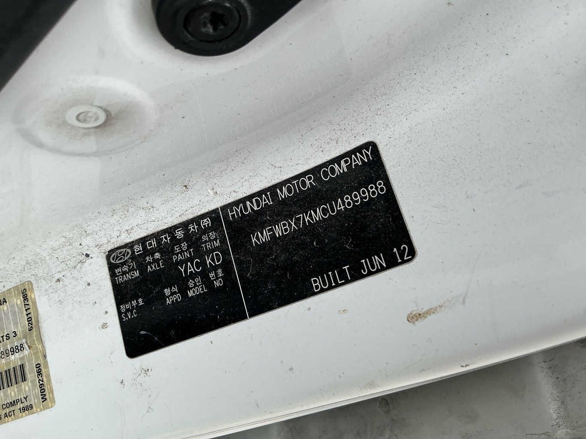 2012 Hyundai iLoad TQ
