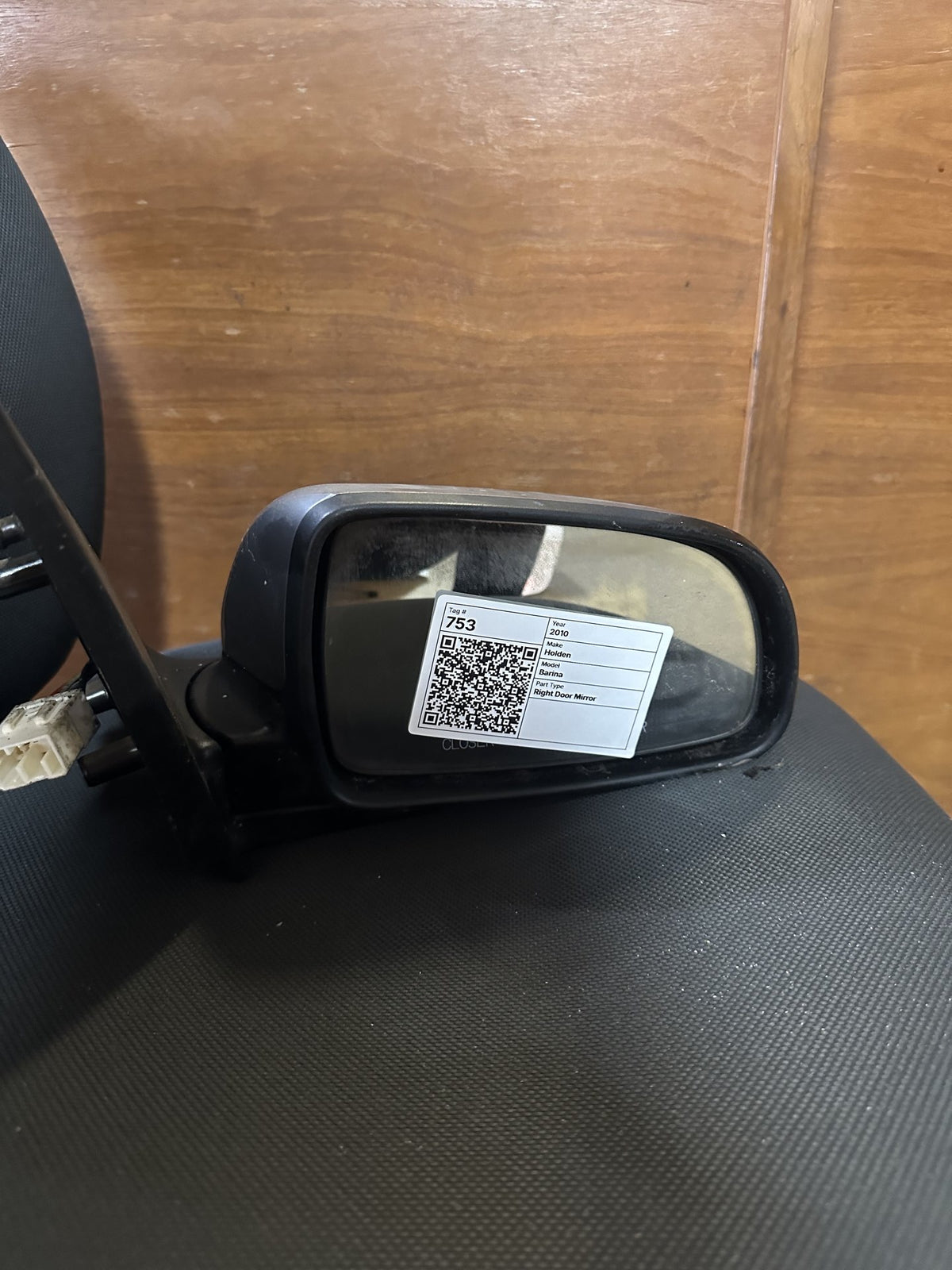 2010 Holden Barina Barina Hatchback Right Door Mirror 027424
