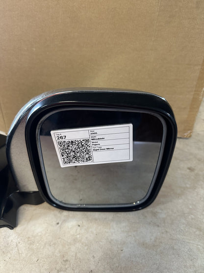 2005 Mitsubishi Pajero Right Door Mirror 010408