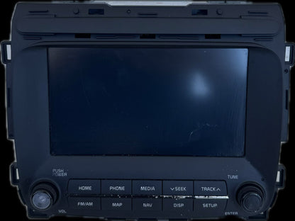 2017 Kia Cerato YD Sedan Stereo Head Unit