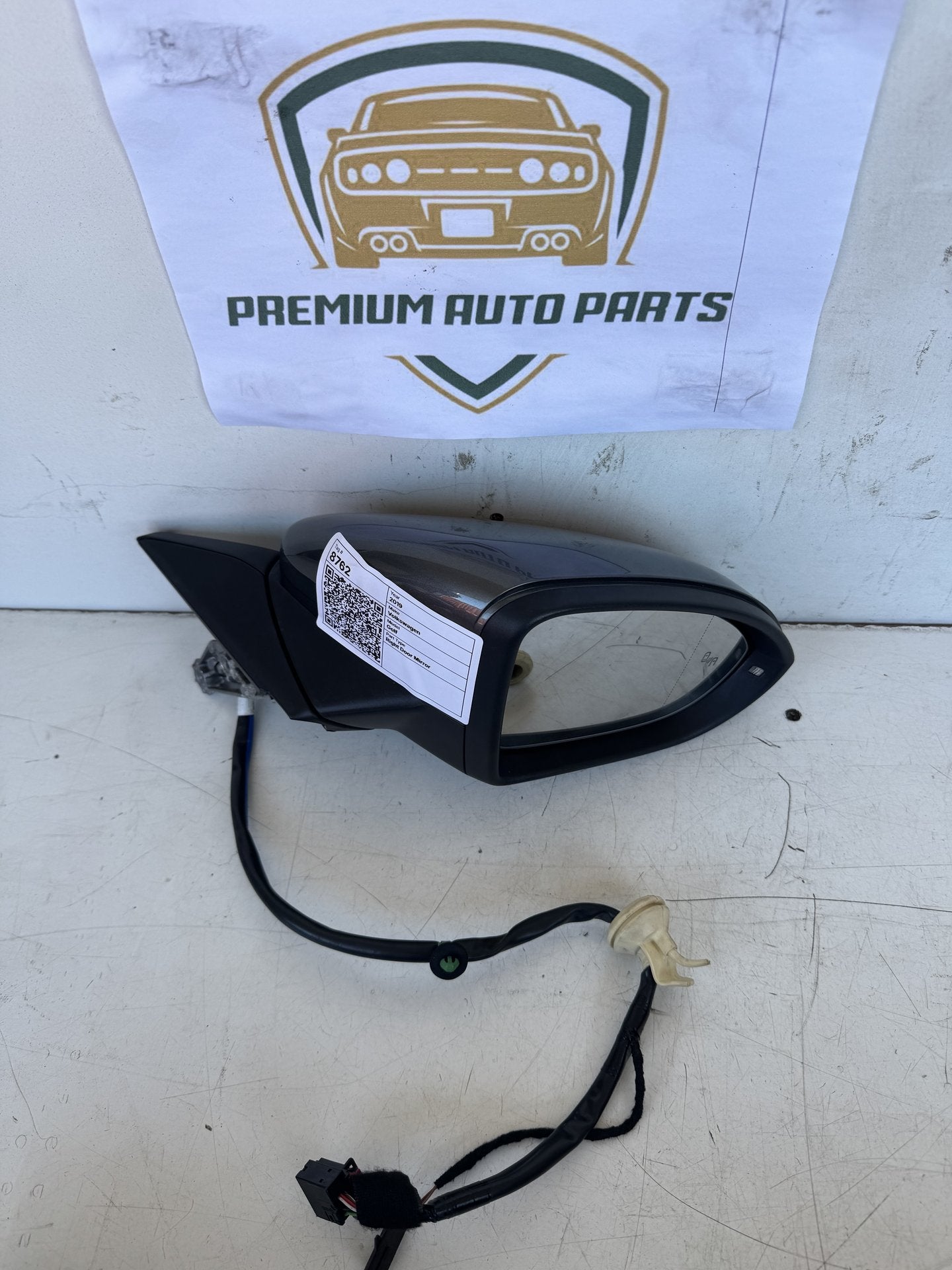 2019 Volkswagen Golf Station Wagon Right Door Mirror 021277