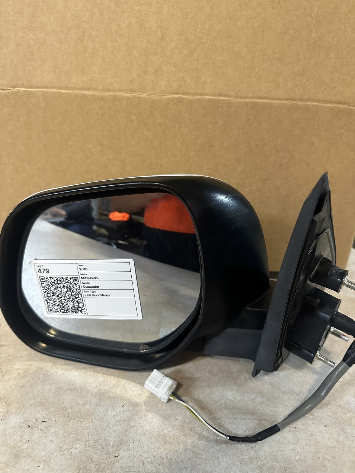 2010 Mitsubishi Outlander Outlander Station Wagon Left Door Mirror 022588