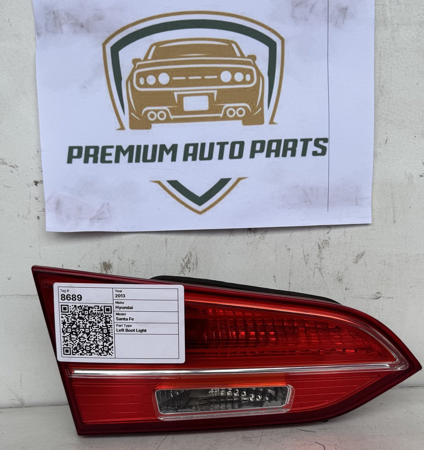2013 Hyundai Santa Fe DM Station Wagon Left Boot Light