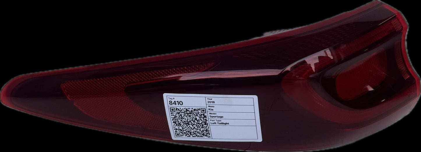 2018   Left Taillight