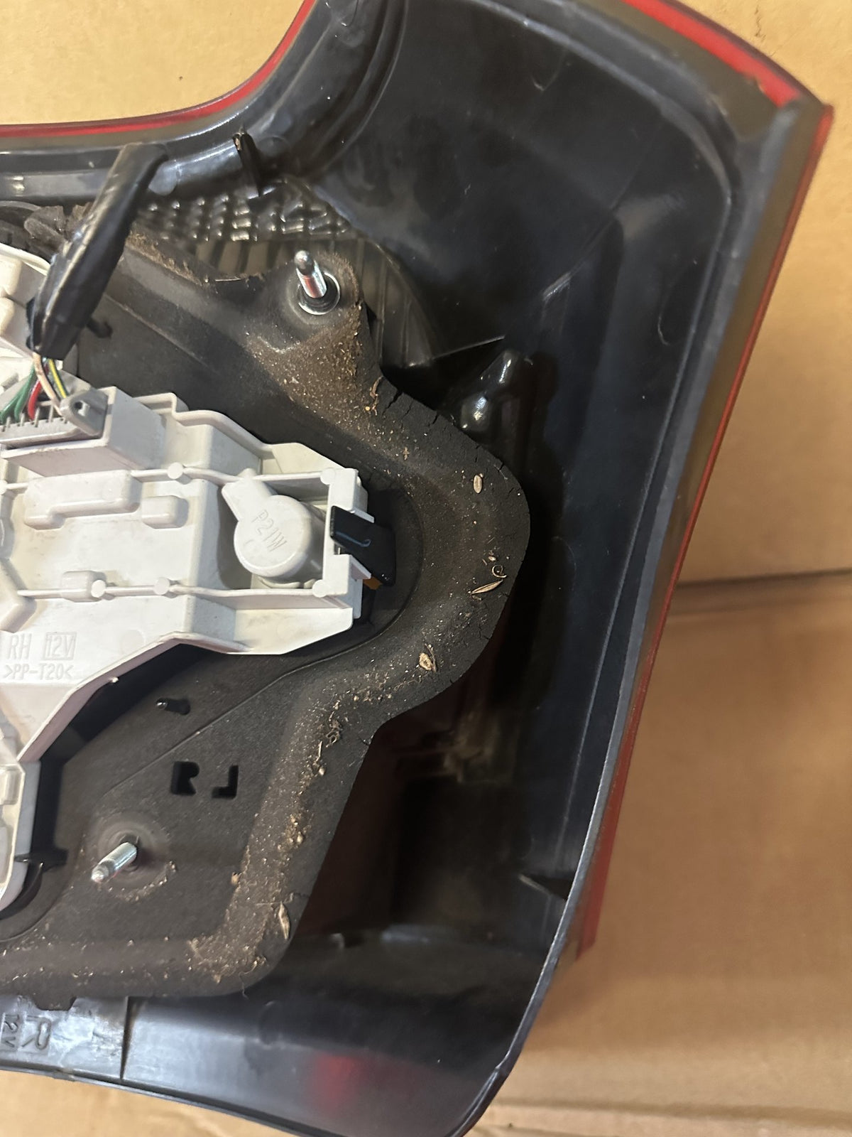 2007 Toyota Corolla Corolla Hatchback Right Taillight 1387