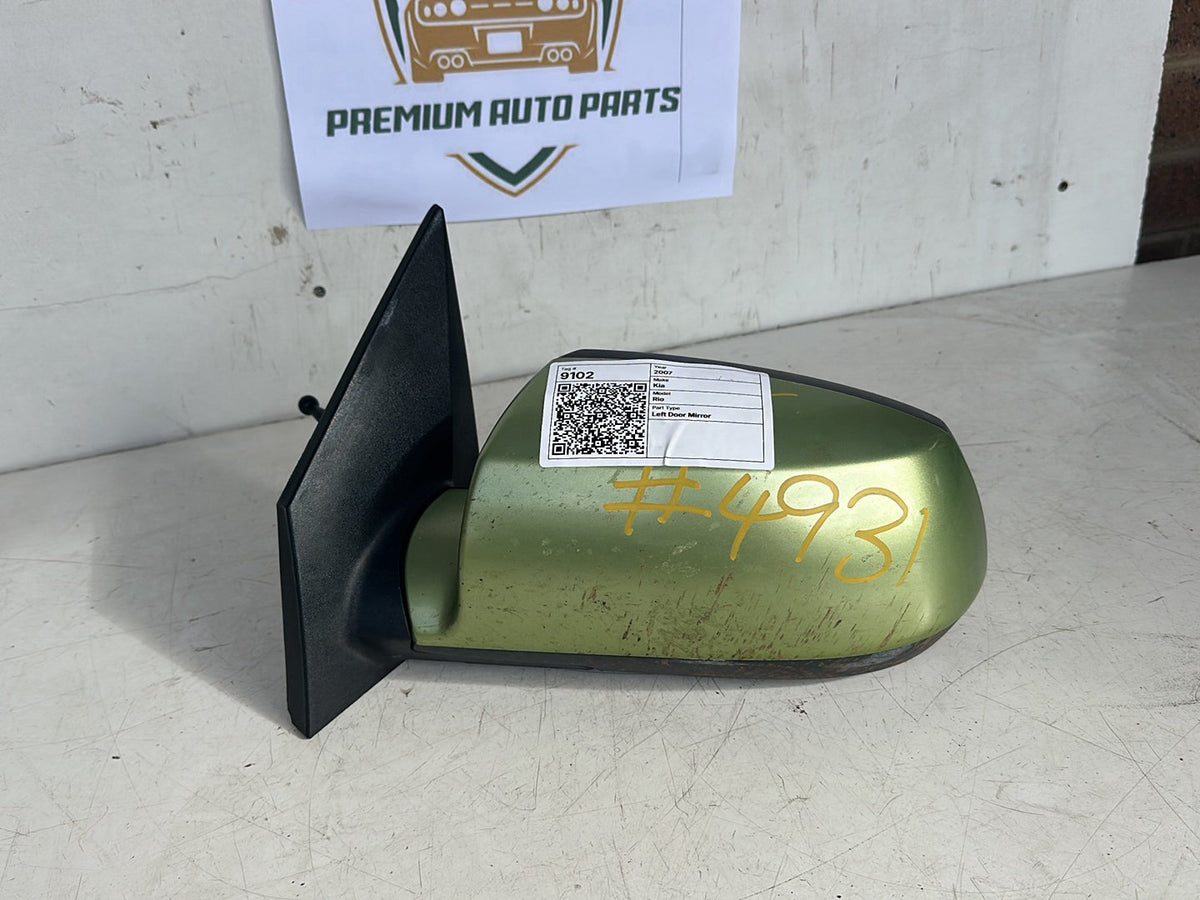2007 Kia Rio Hatchback Left Door Mirror