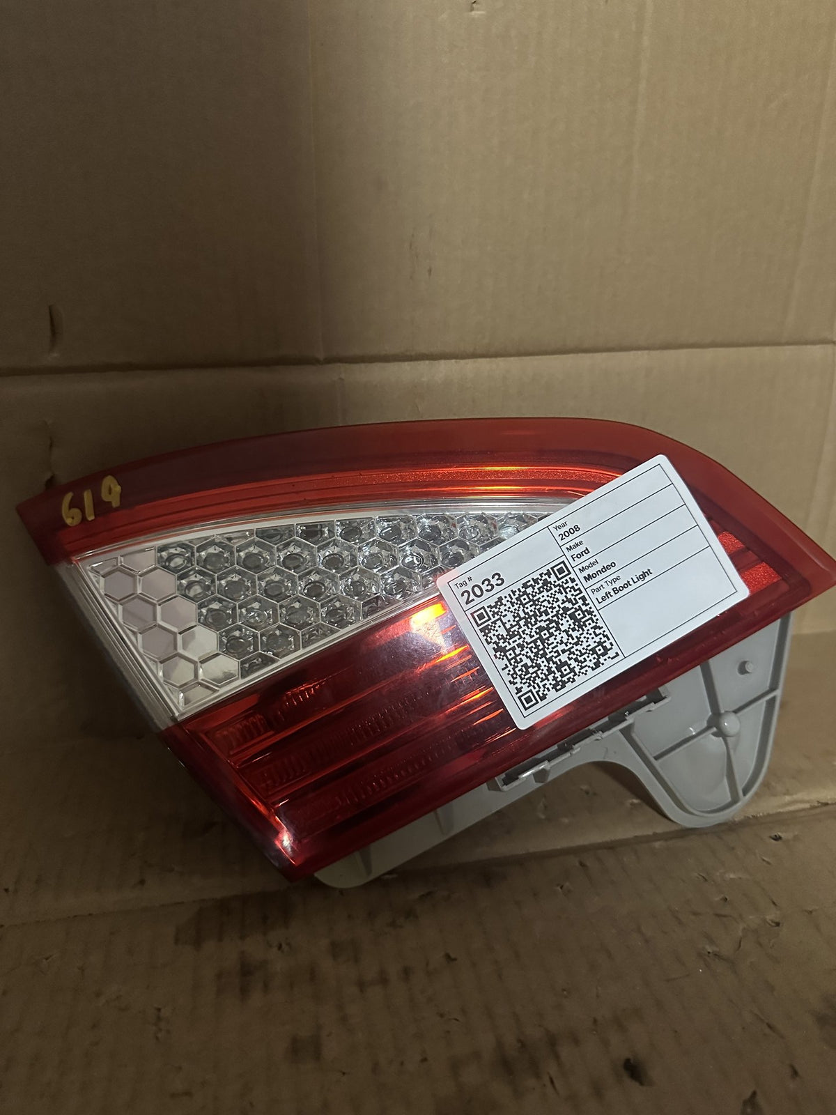 2008 Ford Mondeo MA - Left Boot Light
