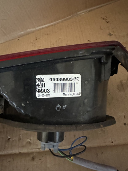 2013 Holden Cruze JH Station Wagon Left Boot Light 95089903