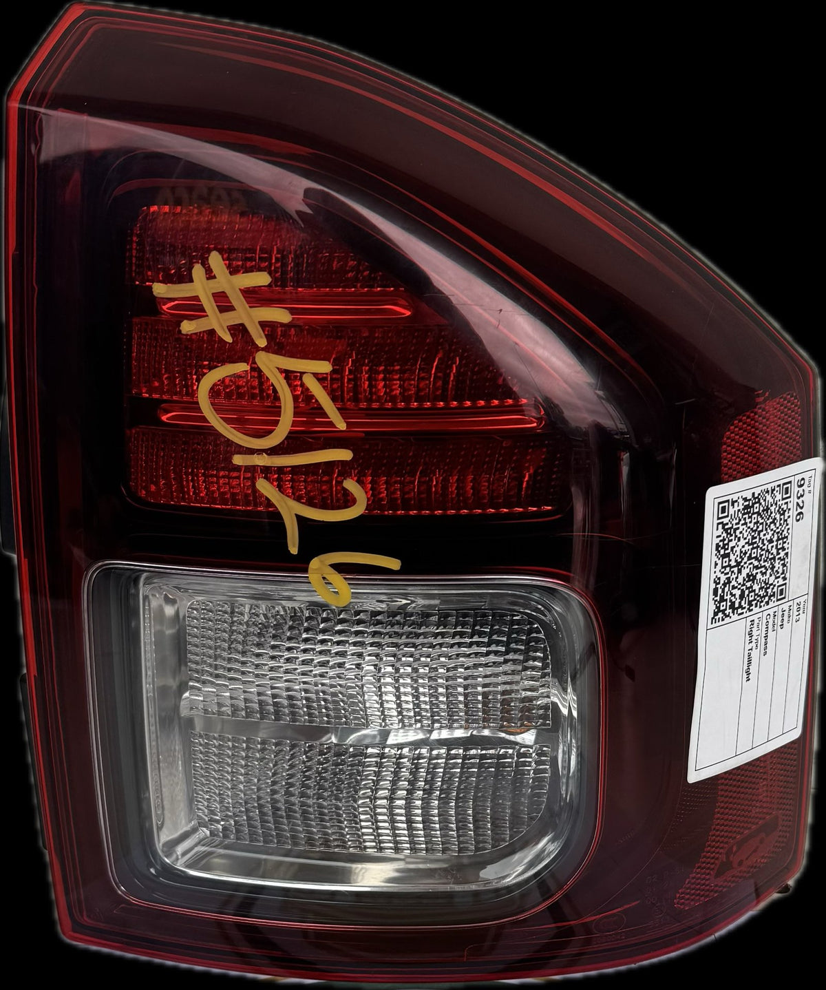 2013 Jeep Compass MK49 Station Wagon Right Taillight