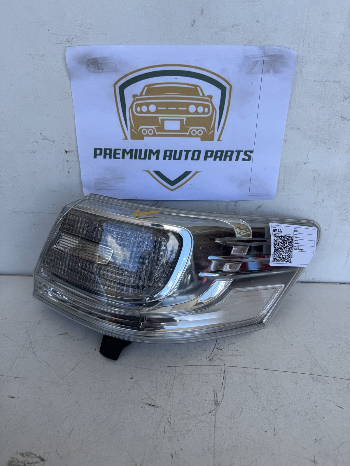 2010 Toyota Aurion GSV40R Sedan Right Taillight