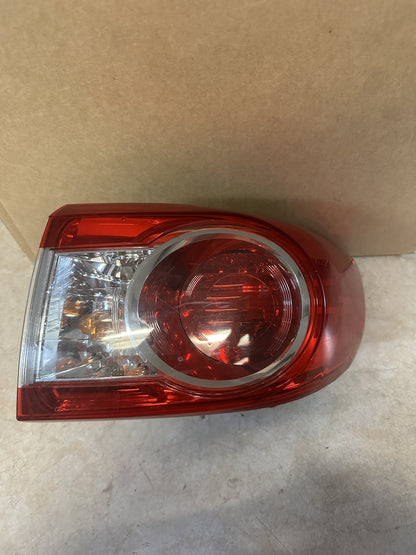 2012 Toyota Corolla Corolla Sedan Right Taillight 12566