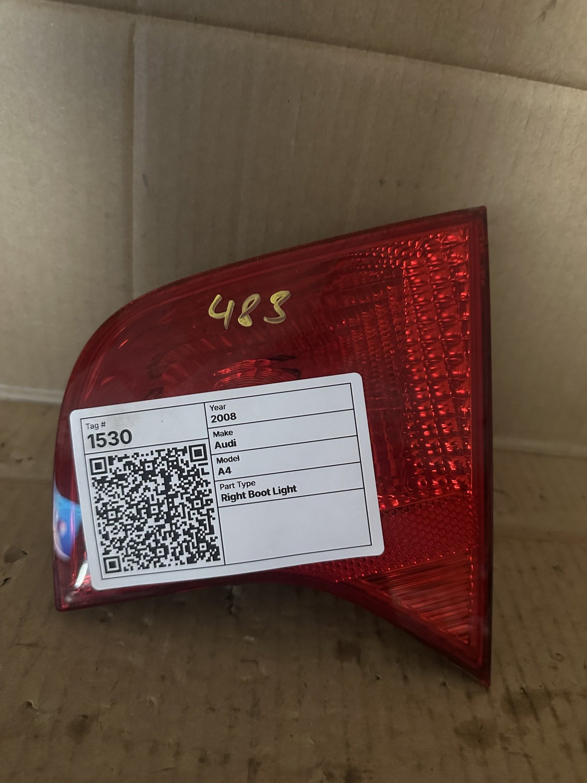 2008 Audi A4 B7 - Right Boot Light