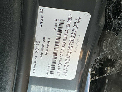 2010 Ford Focus CL LV