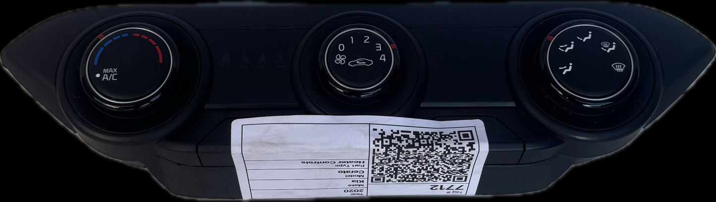 2020   Heater Controls