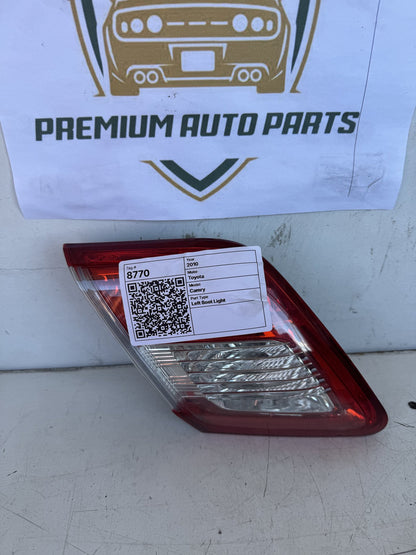 2010 Toyota Camry XV40 Sedan Left Boot Light