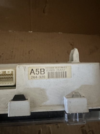 2005-2015 Toyota Hiace V H200 Cargo Van Instrument Cluster 83800-26A52