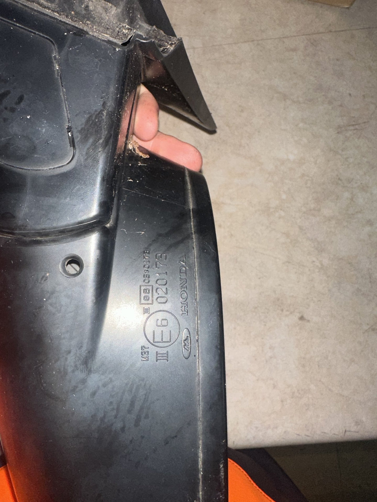 2009 Honda Accord Hatchback Right Door Mirror 020178
