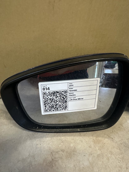 2011 Hyundai Elantra MD Sedan Left Door Mirror 023404