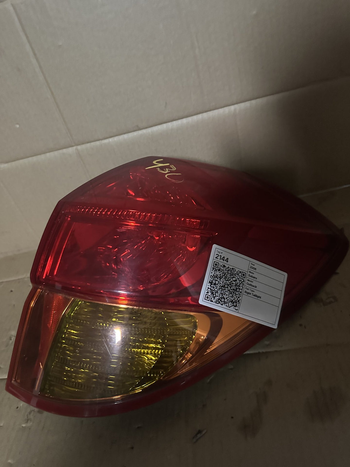2006 Subaru Outback - Right Taillight