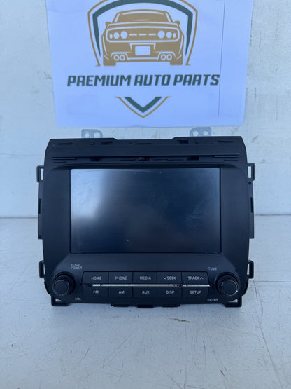 2016 Kia Cerato YD Sedan Stereo Head Unit