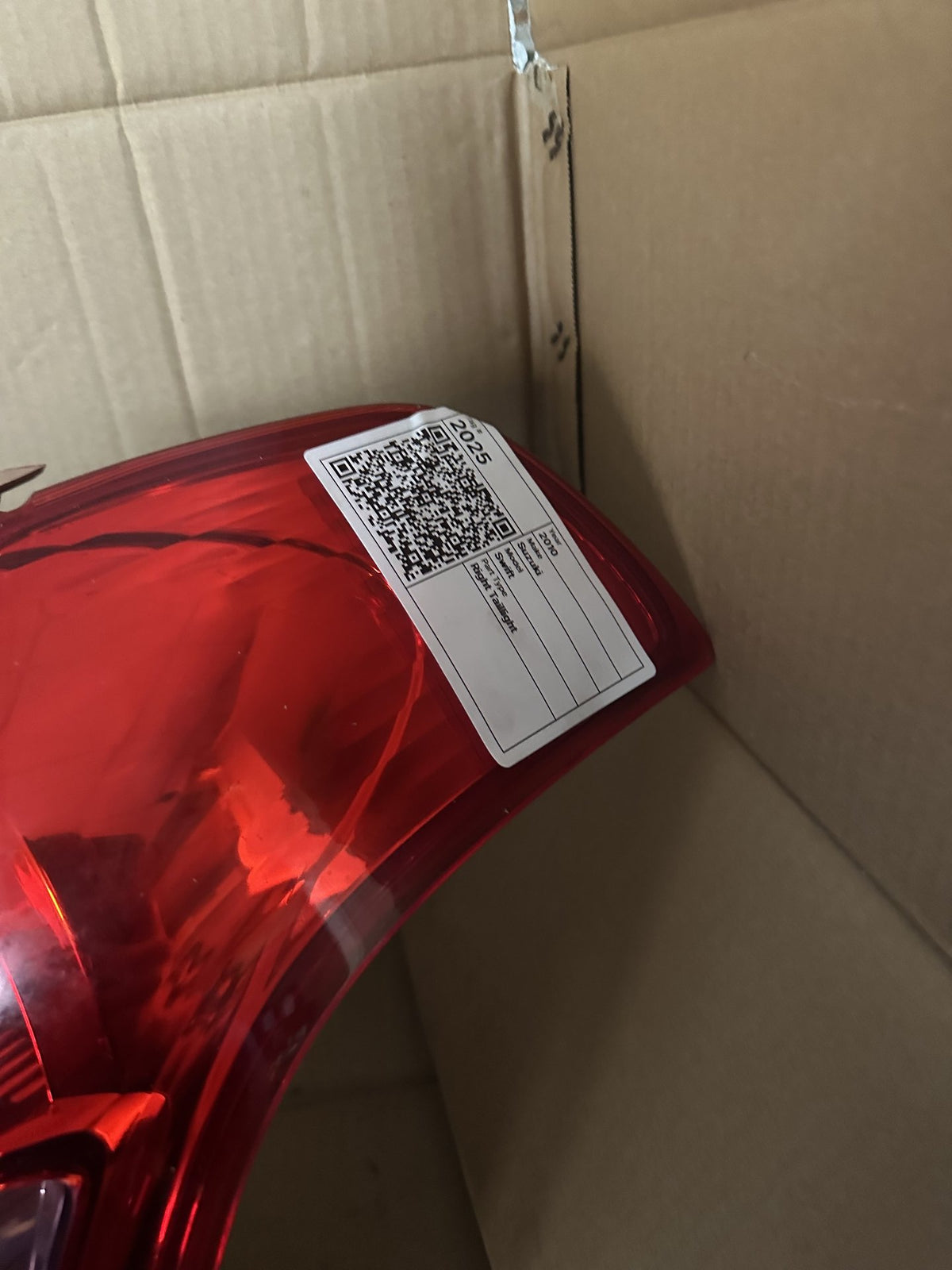 2010 Suzuki Swift RS415 Hatchback Right Taillight 5696S1