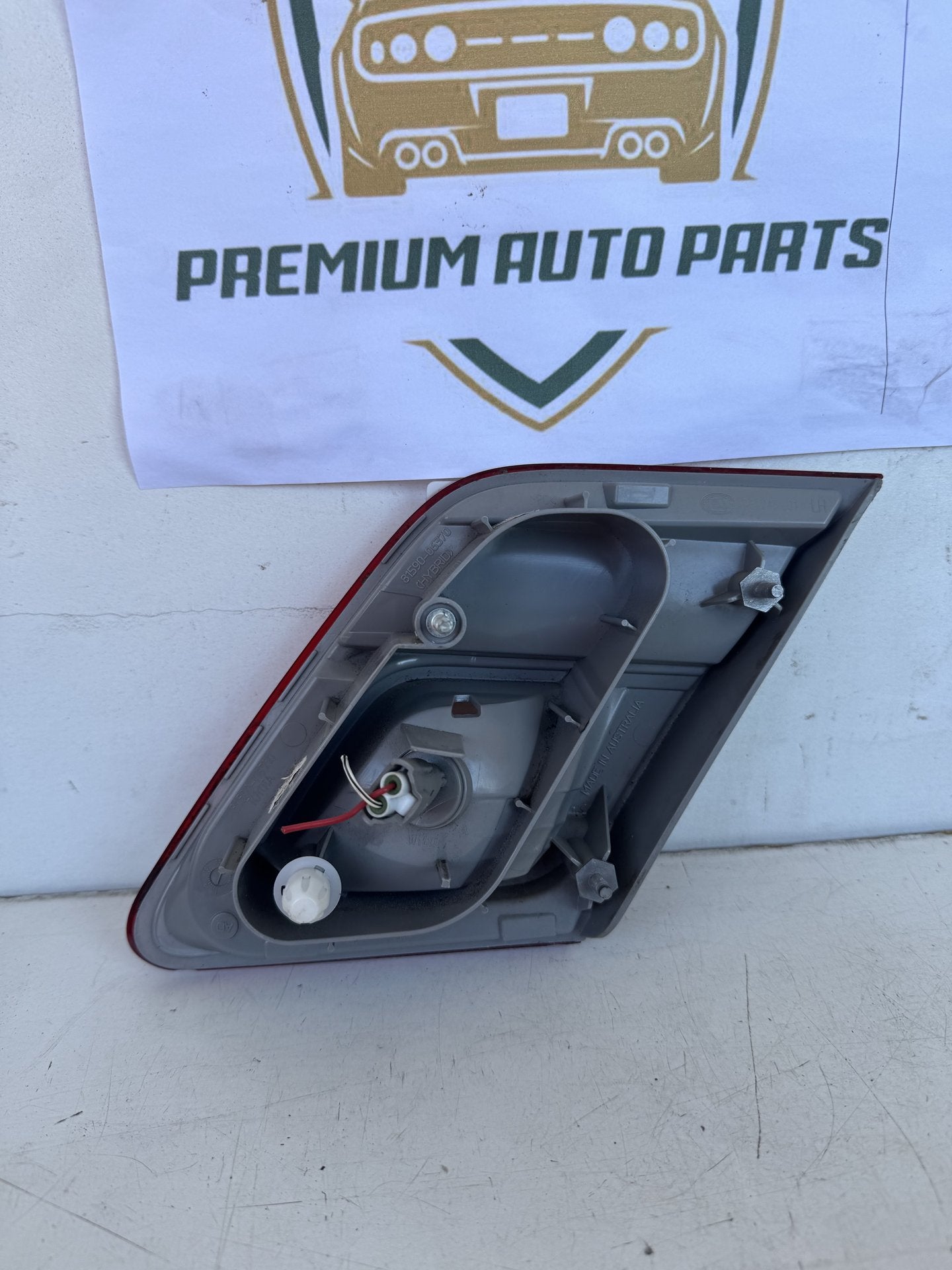 2010 Toyota Camry XV40 Sedan Left Boot Light