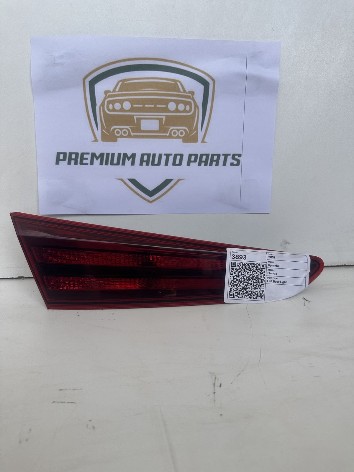 2018 Hyundai Elantra Sedan Left Boot Light 92403-F25