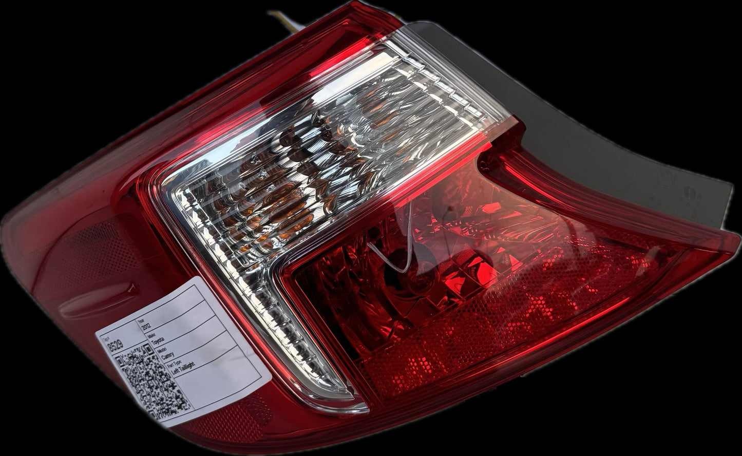 2012 Toyota Camry XV50 Sedan Left Taillight