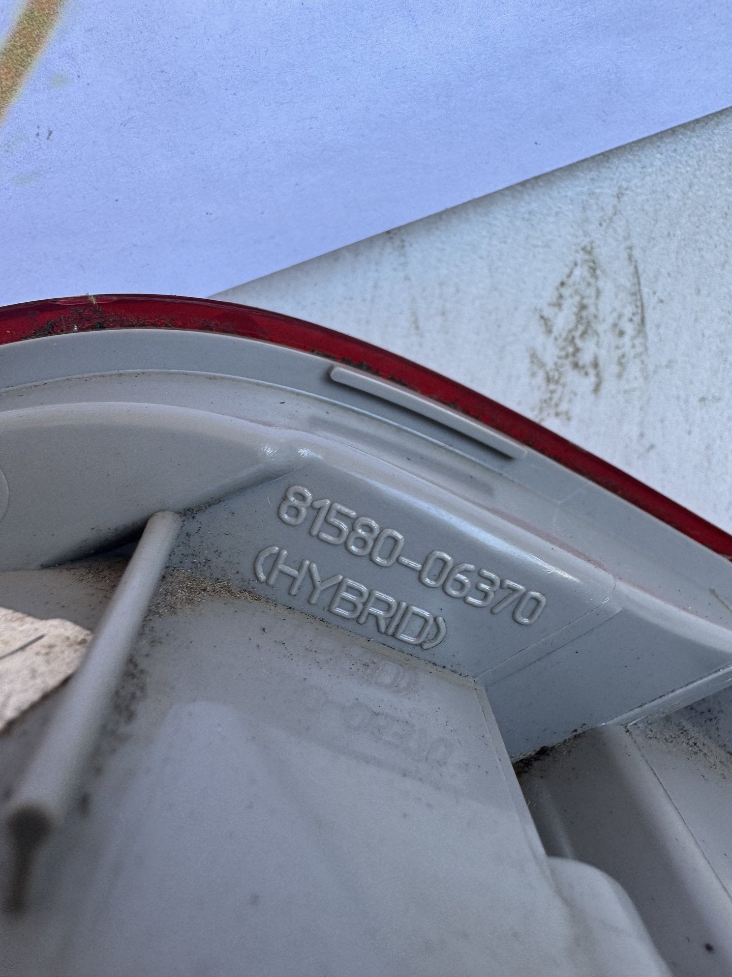 2010 Toyota Camry XV40 Sedan Right Boot Light