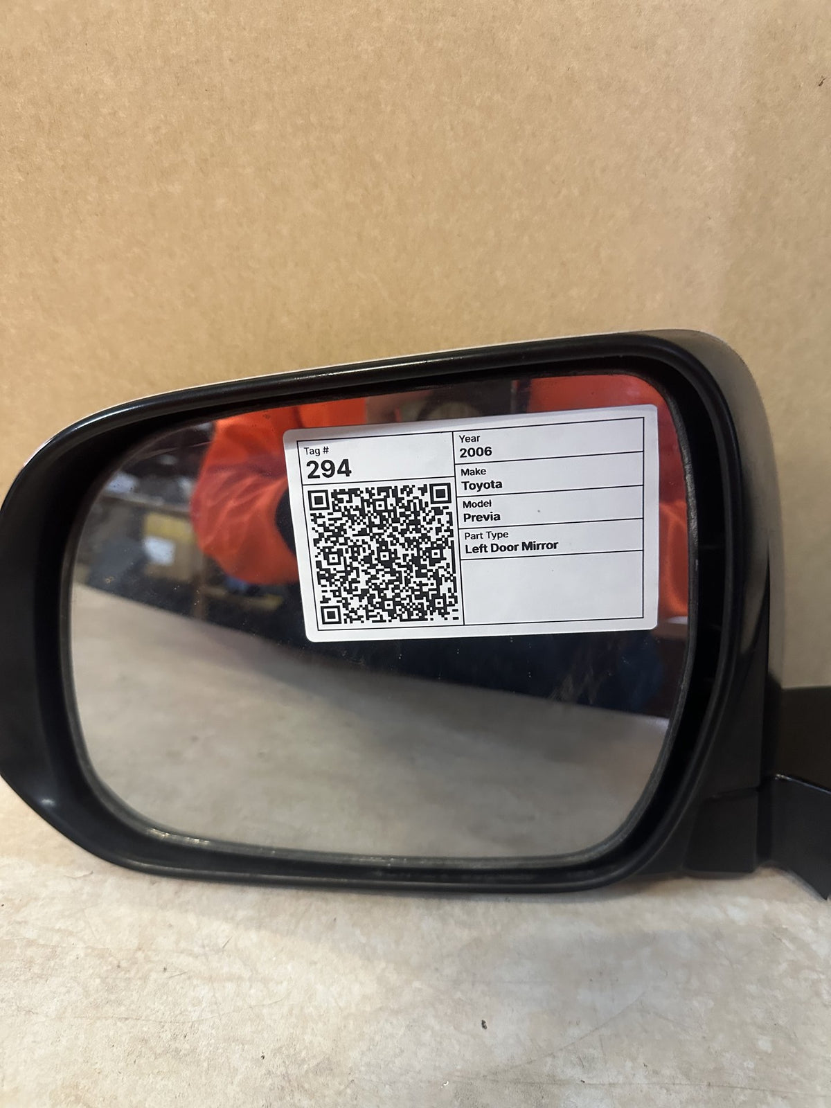 2006 Toyota Previa Station Wagon Left Door Mirror 022516