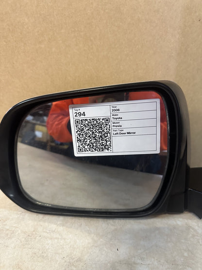 2006 Toyota Previa Station Wagon Left Door Mirror 022516