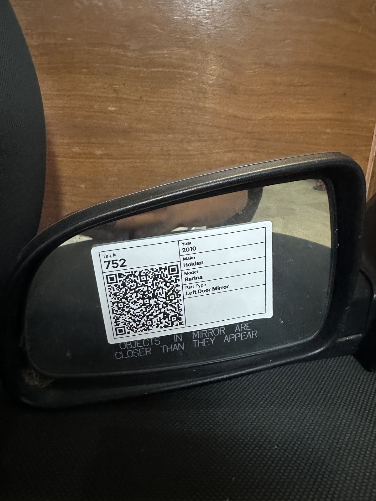 2010 Holden Barina Barina Hatchback Left Door Mirror 027424