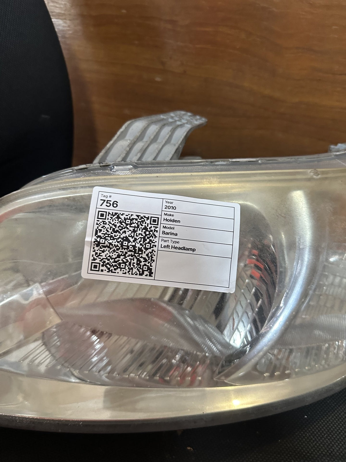 2010 Holden Barina Barina Hatchback Left Headlight