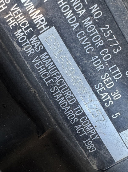 2004 Honda Civic   
Honda
Civic