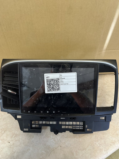 2011 Mitsubishi Lancer Lancer Sedan Stereo Head Unit 221588