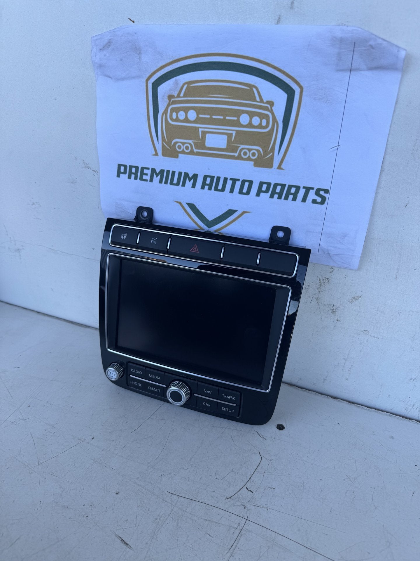 2016 Volkswagen Touareg Station Wagon Stereo Head Unit