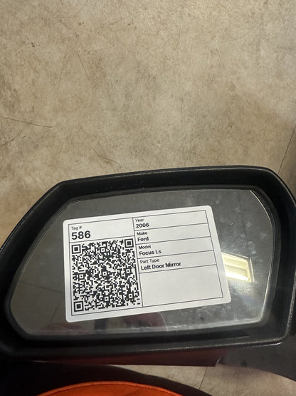 2006 Ford Focus Focus Ls Hatchback Left Door Mirror 011177