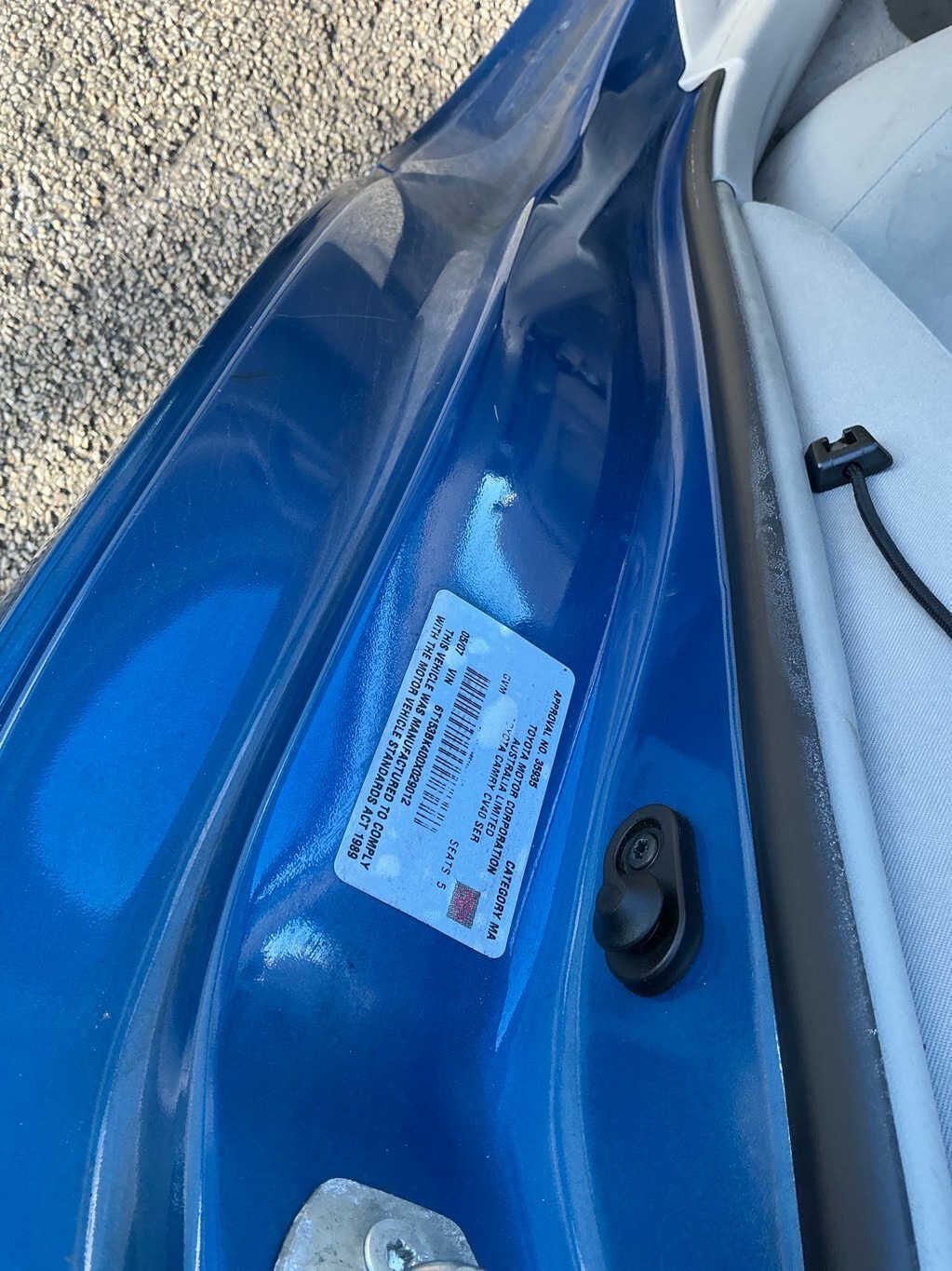 2007 Toyota Camry Altise XV40