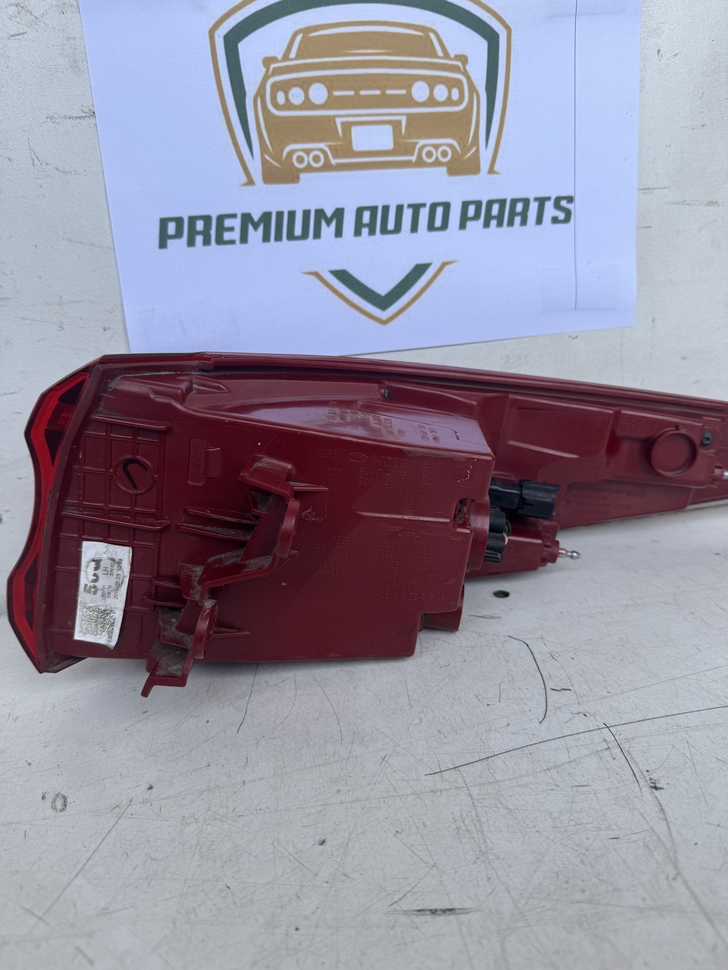 2018   Left Taillight