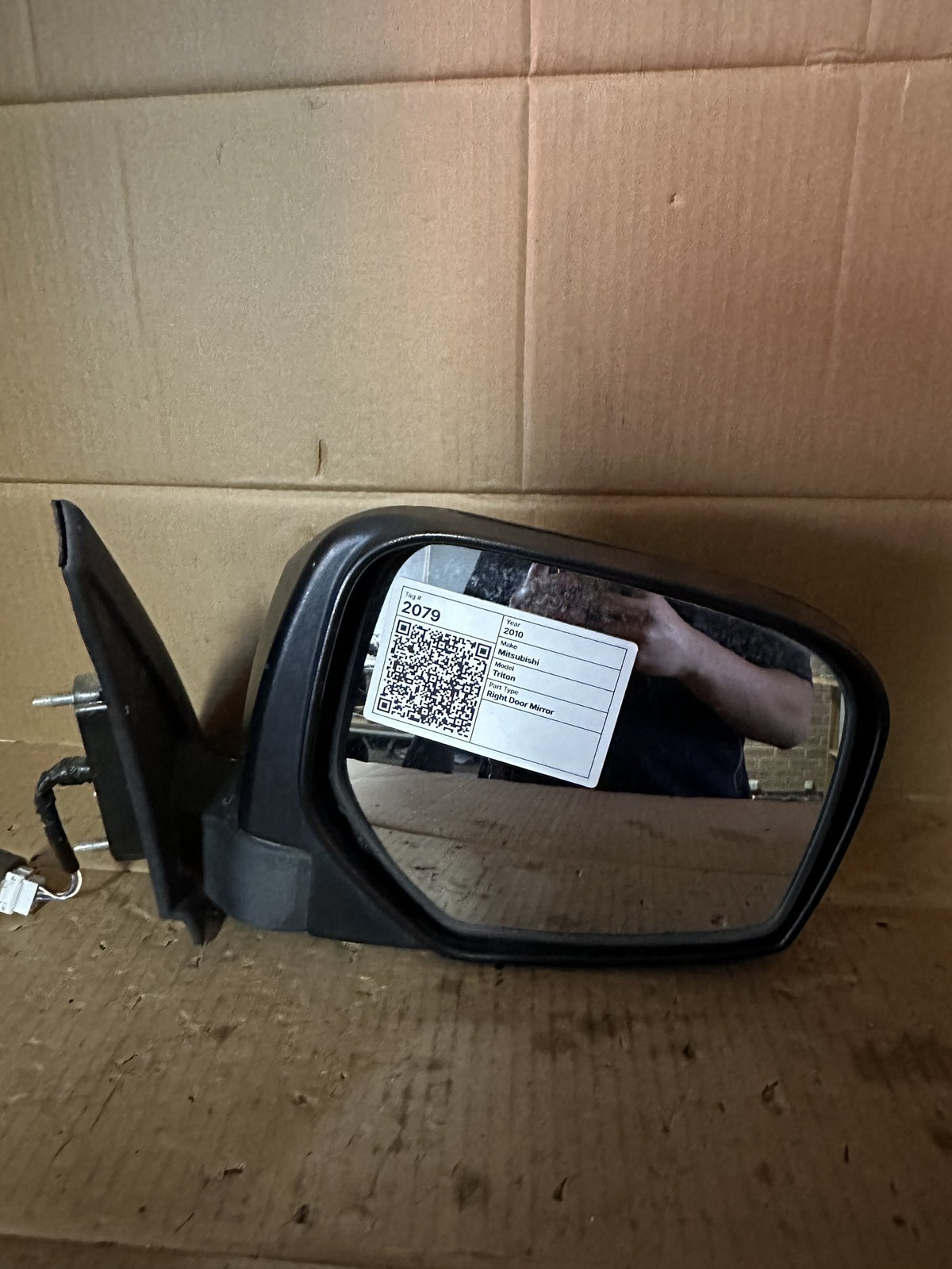 2010 Mitsubishi Triton Unknown Right Door Mirror 012293
