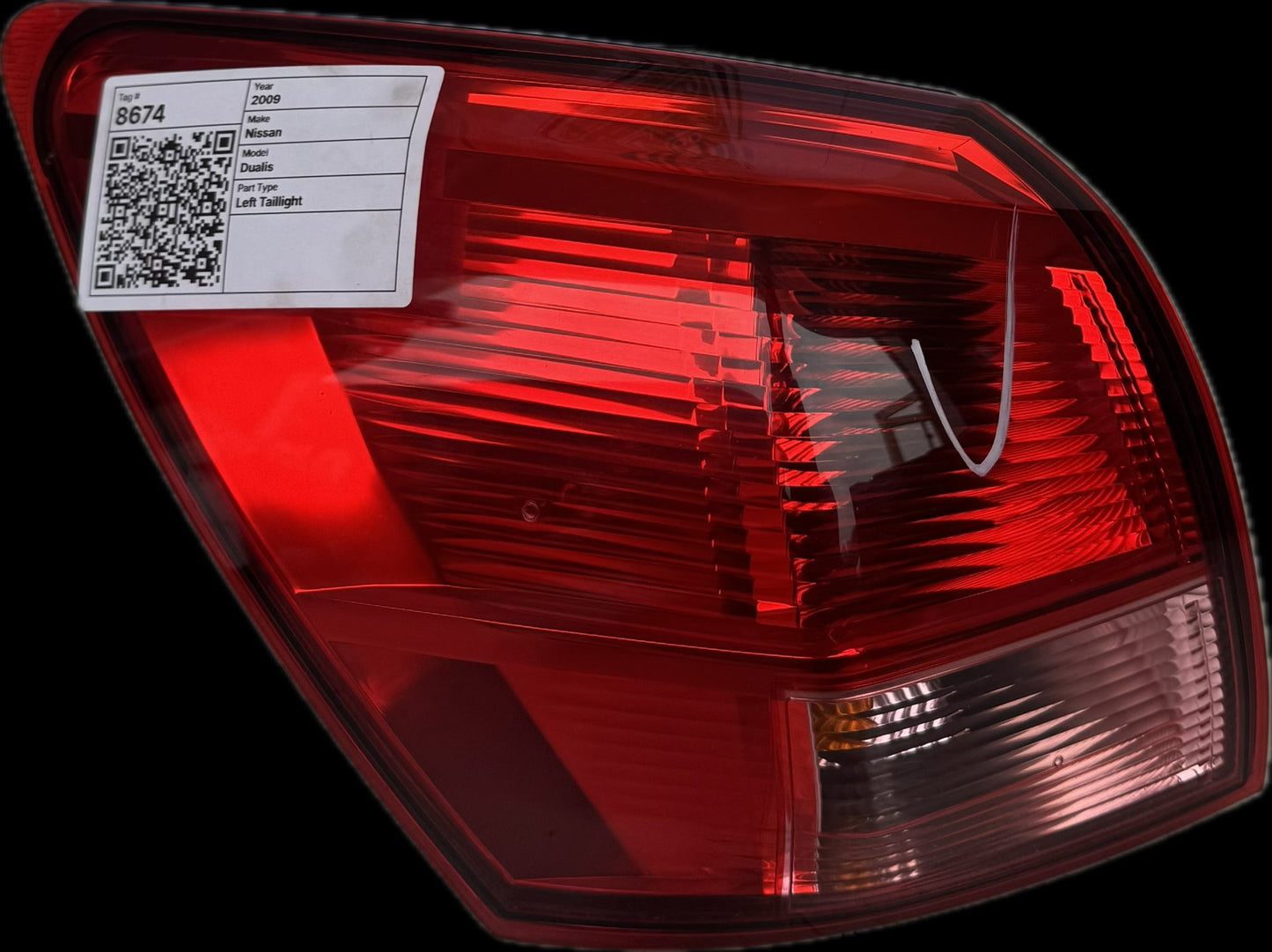 2009 Nissan Dualis Station Wagon Left Taillight