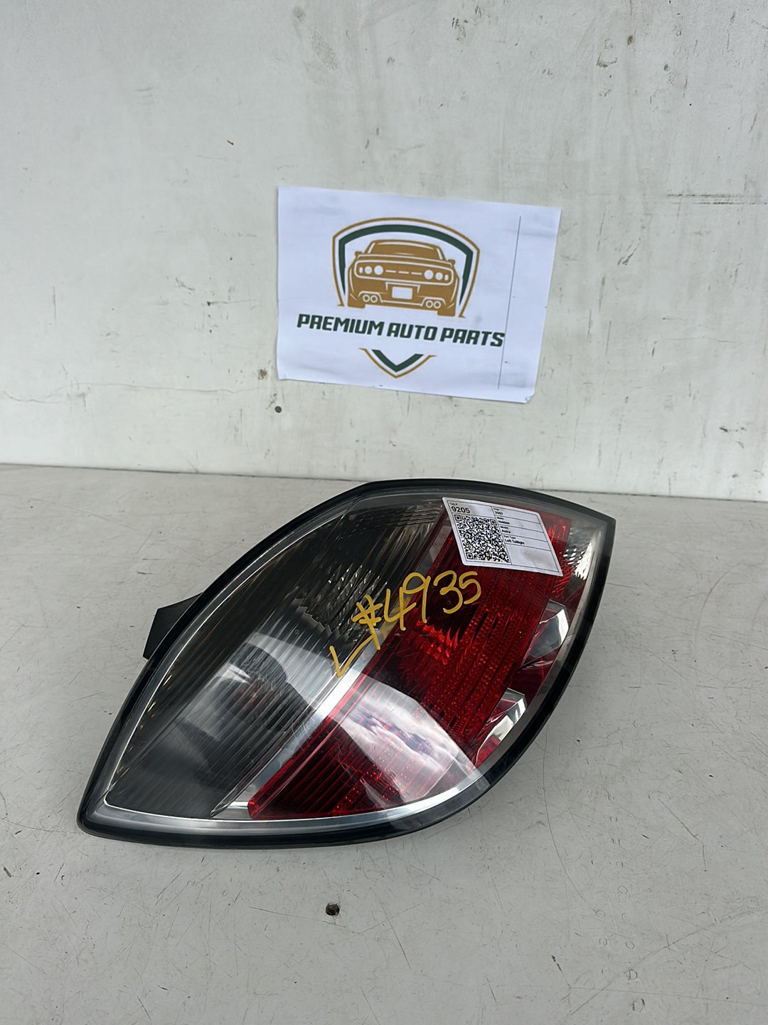2007 Holden Astra Hatchback Left Taillight