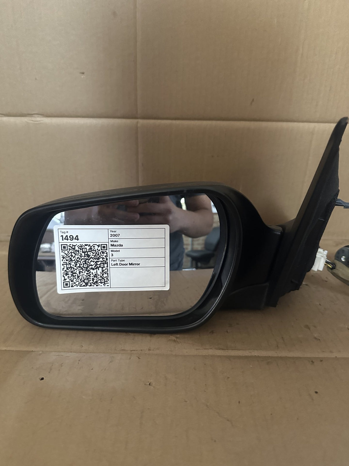 2007 Mazda Mazda3 3 Hatchback Left Door Mirror 012221