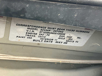 2006 Toyota Camry