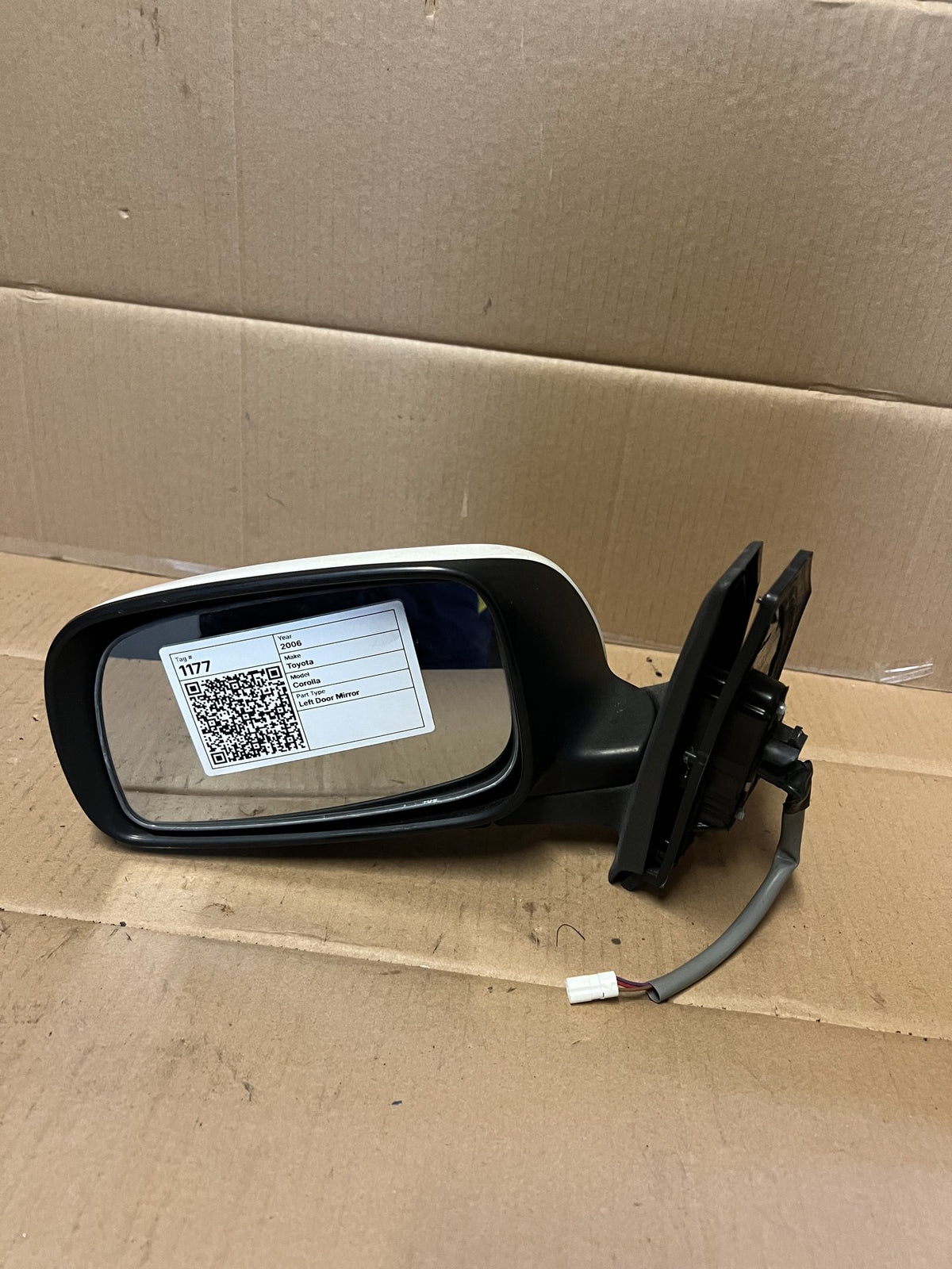 Left Door Mirror, 2006, Toyota, Corolla, Ascent, E120