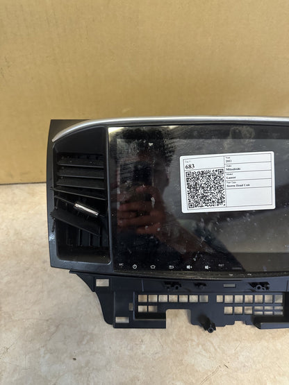 2011 Mitsubishi Lancer Lancer Sedan Stereo Head Unit 221588